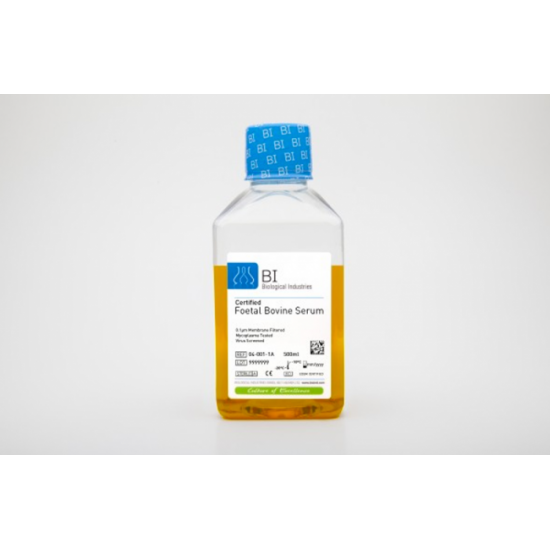 Certified Foetal Bovine Serum (FBS) Charcoal Stripped (500 ml) — free download